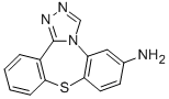 CAS#: 122033-01-6， Dibenzo(b,f)-1,2,4-Triazolo(4,3-d)(1,4)Thiazepin-6-Amine