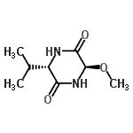 CAS#: 122092-89-1， (3S,6R)-3-Isopropyl-6-Methoxy-2,5-Piperazinedione