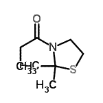 CAS#: 122107-79-3， 1-(2,2-Dimethyl-1,3-Thiazolidin-3-Yl)-1-Propanone