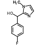 CAS#: 122155-26-4， (4-Fluorophenyl)(1-Methyl-1H-Imidazol-2-Yl)Methanol