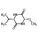 CAS#: 122170-10-9， (3S,6S)-3-Isopropyl-6-Methoxy-2,5-Piperazinedione