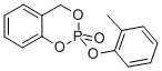 structure of CAS# 1222-87-3, 8-(2-Methylphenoxy)-7,9-Dioxa-8lambda5-Phosphabicyclo[4.4.0]Deca-1,3,5-Triene 8-Oxide;2-(2-Cresyl)-4H-1-3-2-Benzodioxaphosphorin-2-Oxide;2-(O-Cresyl)-4H-1,3,2-Benzodioxaphoran-2-One;4H-1,3,2-Benzodioxaphosphorin, 2-(2-Methylphenoxy)-, 2-Oxide