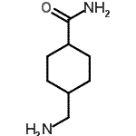CAS#: 122280-00-6， 4-(Aminomethyl)Cyclohexanecarboxamide