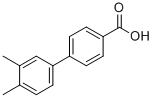 structure of CAS# 122294-09-1, 3',4'-Dimethyl-[1,1'-Biphenyl]-4-Carboxylicacid;Zinc02529000