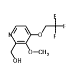 CAS#: 122307-63-5， [3-Methoxy-4-(2,2,2-Trifluoroethoxy)-2-Pyridinyl]Methanol
