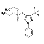 CAS#: 122431-24-7， Diethoxy-[1-Phenyl-3-(Trifluoromethyl)Pyrazol-4-Yl]Oxy-Thioxo-lambda<Sup>5</Sup>-Phosphane