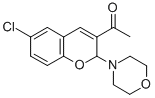 CAS#: 122438-02-2， 1-(6-Chloro-2-(4-Morpholinyl)-2H-Benzopyran-3-Yl)Ethanone