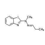 CAS#: 122508-36-5， 2-[(2E)-1-Methyl-2-Propylidenehydrazino]-1,3-Benzothiazole