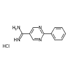 CAS#: 122773-94-8， 2-Phenyl-5-Pyrimidinecarboximidamide Hydrochloride (1:1)