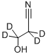 structure of CAS# 122775-18-2, 3-Hydroxy-Propanenitrile-2,2,3,3-D4