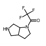 CAS#: 122828-37-9， 2,2,2-Trifluoro-1-(Hexahydropyrrolo[3,4-b]Pyrrol-1(2H)-Yl)Ethanone