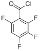 structure of CAS# 123016-51-3, 2,3,4,6-Tetrafluorobenzoyl Chloride;T181;Zinc02585572