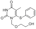 CAS#: 123027-56-5， 1-(2-Hydroxyethoxymethyl)-5-Methyl-6-Phenylsulfanylpyrimidine-2,4-Dione