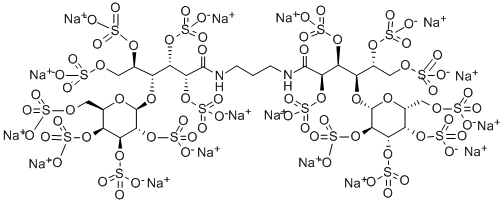 CAS#: 123072-45-7， N,N'-Trimethylenebis(actobionamide) hexadecakis(sodium sulfate) (ester)