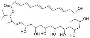 CAS#: 123166-67-6， (3E,5E,7E,9E,11E,29E)-14,16,18,20,22,24,26,28-Octahydroxy-15,31-Dimethyl-32-Propan-2-Yl-1-Oxacyclodotriaconta-3,5,7,9,11,29-Hexaen-2-One
