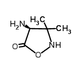 CAS#: 123176-16-9， (4S)-4-Amino-3,3-Dimethyl-1,2-Oxazolidin-5-One