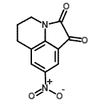 CAS#: 123296-53-7， 8-Nitro-5,6-Dihydro-4H-Pyrrolo[3,2,1-Ij]Quinoline-1,2-Dione