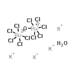 CAS#: 123359-44-4， Potassium mu-Oxobis[Pentachlororuthenate(IV)] Hydrate