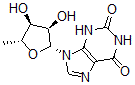 CAS#: 123372-15-6， 9-[(2R,3R,4S,5R)-3,4-Dihydroxy-5-Methyloxolan-2-Yl]-3H-Purine-2,6-Dione