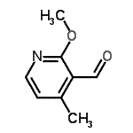 CAS#: 123506-68-3， 2-Methoxy-4-Methylnicotinaldehyde