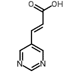 CAS#: 123530-65-4， (2E)-3-(5-Pyrimidinyl)Acrylic Acid