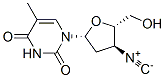 CAS#: 123533-12-0， 1-[(2R,4S,5S)-5-(Hydroxymethyl)-4-Isocyanooxolan-2-Yl]-5-Methylpyrimidine-2,4-Dione