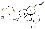 CAS#: 123553-00-4， N-Allyl-7-N,N-bis(beta-chloroethyl)amino-6,14-endoethenotetrahydronororipavine