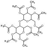 CAS#: 123809-59-6， 1,2,3,6-Tetra-O-Acetyl-4-O-(2,3,4,6-Tetra-O-Acetylhexopyranosyl)Hexopyranose