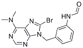 CAS#: 123811-36-9， N-[3-[(8-Bromo-6-Dimethylaminopurin-9-Yl)Methyl]Phenyl]Formamide
