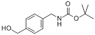 structure of CAS# 123986-64-1, N-[[4-(Hydroxymethyl)Phenyl]Methyl]-Carbamic Acid 1,1-Dimethylethyl Ester;(4-HYDROXYMETHYL-BENZYL)-CARBAMIC ACID TERT-BUTYL ESTER;4-(N-Tert-Butoxycarbonylaminomethyl)Benzyl Alcohol 97%;(4-Hydroxymethyl-Benzyl)-Carbamic Acid Ter-Butyl Ester