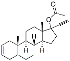 CAS#: 124-85-6， [(5S,8R,9S,10S,13S,14S,17R)-17-Ethynyl-10,13-Dimethyl-1,4,5,6,7,8,9,11,12,14,15,16-Dodecahydrocyclopenta[a]Phenanthren-17-Yl] Acetate