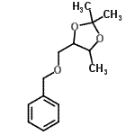 CAS#: 124019-21-2， 4-[(Benzyloxy)Methyl]-2,2,5-Trimethyl-1,3-Dioxolane