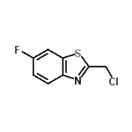 CAS#: 124050-14-2， 2-(Chloromethyl)-6-Fluoro-1,3-Benzothiazole