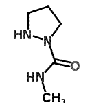CAS#: 124072-93-1， N-Methyl-1-Pyrazolidinecarboxamide