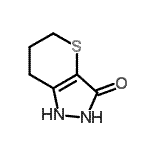 CAS#: 124187-74-2， 1,2,6,7-Tetrahydrothiopyrano[3,2-c]Pyrazol-3(5H)-One