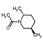 CAS#: 124211-78-5， 1-[(2R,5R)-2,5-Dimethyl-1-Piperidinyl]Ethanone