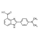 CAS#: 124340-96-1， 2-[4-(Dimethylamino)Phenyl]-1H-Benzimidazole-4-Carboxylic Acid