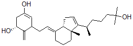 CAS#: 124409-58-1， 1,25-Dihydroxy-16-ene-vitamin D3