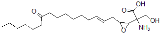 CAS#: 124412-59-5， 2-Amino-3-Hydroxy-2-[3-[(E)-10-Oxohexadec-2-Enyl]Oxiran-2-Yl]Propanoic Acid