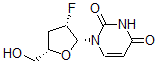 CAS#: 124424-25-5， 1-[(2R,3S,5S)-3-Fluoro-5-(Hydroxymethyl)Oxolan-2-Yl]Pyrimidine-2,4-Dione