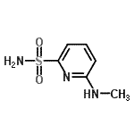 CAS 登录号：124433-71-2， 6-(甲基氨基)-2-吡啶磺酰胺