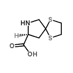 CAS#: 124492-04-2， (8S)-1,4-Dithia-7-Azaspiro[4.4]Nonane-8-Carboxylic Acid