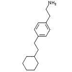 CAS#: 124499-31-6， 2-[4-(2-Cyclohexylethyl)Phenyl]Ethanamine