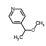 CAS#: 124528-27-4， 4-(1-Methoxyethyl)Pyridine