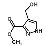 CAS#: 124598-39-6， Methyl 4-(Hydroxymethyl)-1H-Pyrazole-3-Carboxylate