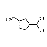 CAS 登录号：124615-11-8， 3-异丙基环戊烷甲醛