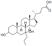 CAS#: 124729-58-4， 7-Propyl-chenodeoxycholic acid