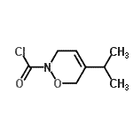 CAS#: 124739-89-5， 5-Isopropyl-3,6-Dihydro-2H-1,2-Oxazine-2-Carbonyl Chloride