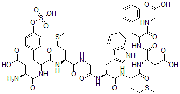CAS#: 124762-72-7， Glycine-Cholecystokinin