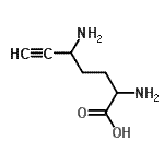 CAS#: 124796-39-0， 2,5-Diamino-6-Heptynoic Acid